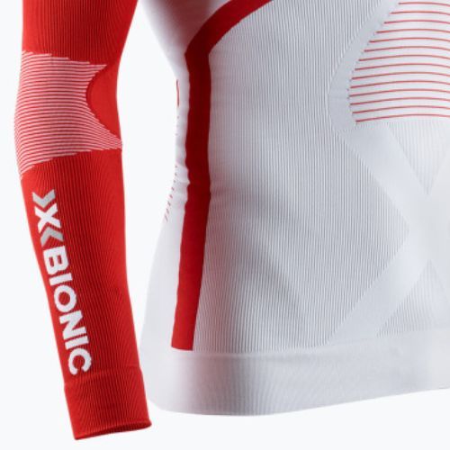 Tricou termic cu mânecă lungă pentru bărbați X-Bionic Energy Accumulator 4.0 Patriot Poland, alb, EAWT53W19M