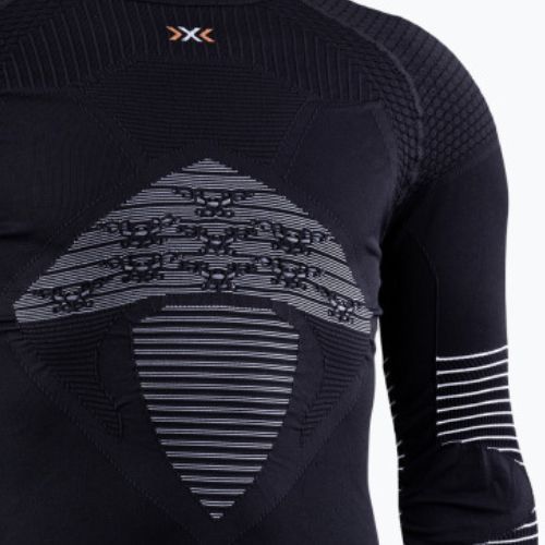 Bluză termică pentru bărbați X-Bionic Energizer 4.0 opal black/arctic white