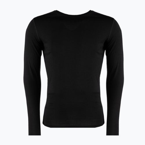 Bluză termică pentru bărbați Smartwool Merino 150 Baselayer Boxed negru