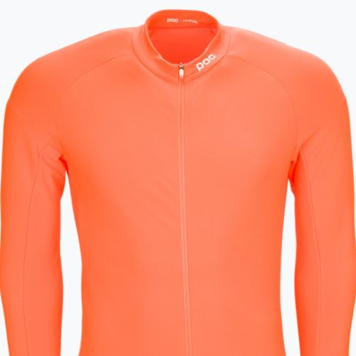 Bărbați de ciclism cu mânecă lungă POC Radiant Jersey zink orange