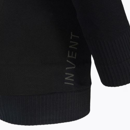 Bluză termică damă X-Bionic Invent 4.0 LS black/charcoal