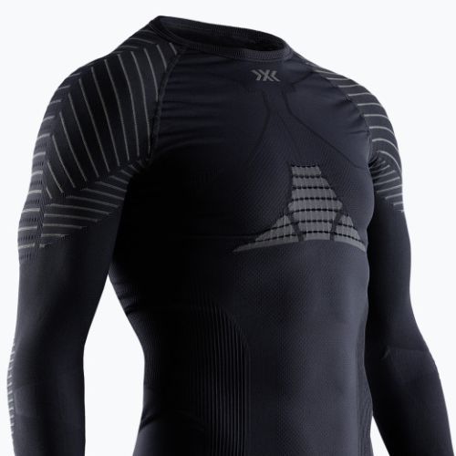 Bluză termică pentru bărbați X-Bionic Invent 4.0 LS black/charcoal