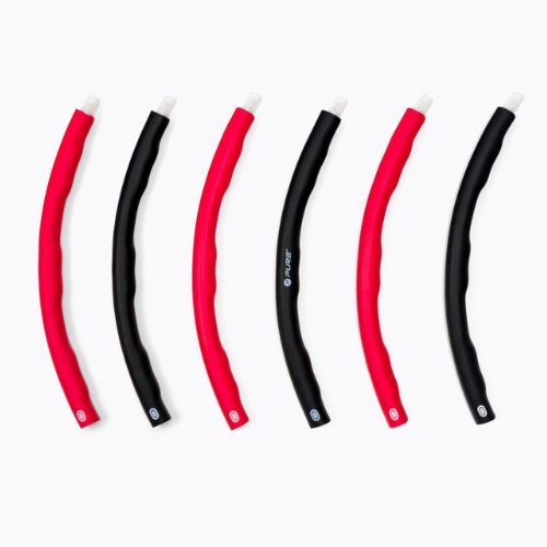 Cerc Hula Hoop pliabil Pure2Improve Fitness Hoop, roșu, 2829
