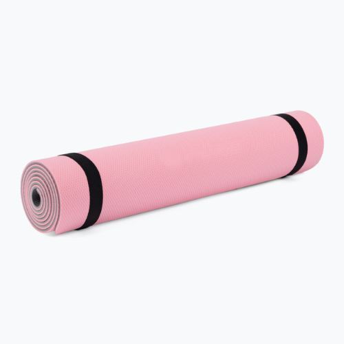 Saltea de fitness pentru yoga Pure2Improve Tpe Mat, roz, 3599