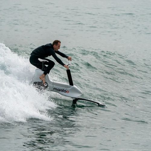 Bicicletă de apă Manta5 Hydrofoiler XE-1, alb, GA00015-1