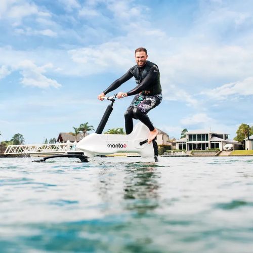 Bicicletă de apă Manta5 Hydrofoiler XE-1, alb, GA00015-1