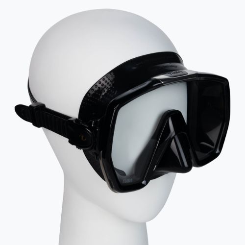 Mască de înot TUSA Freedom Hd Mask, negru, M-1001