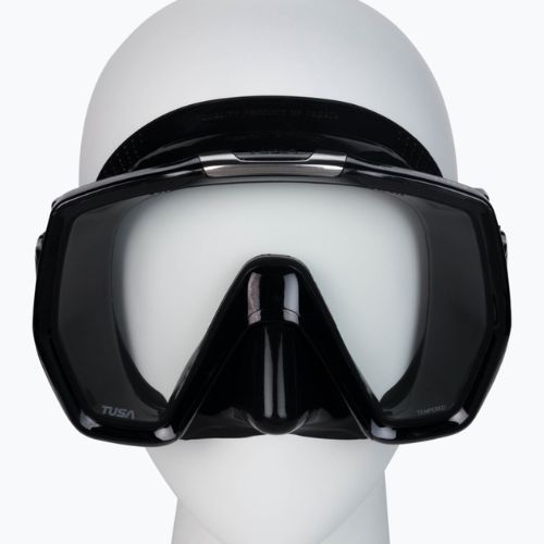 Mască de înot TUSA Freedom Hd Mask, negru, M-1001