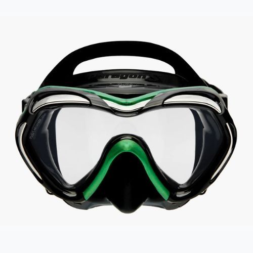 Mască de înot TUSA Paragon S Mask, verde, M-1007