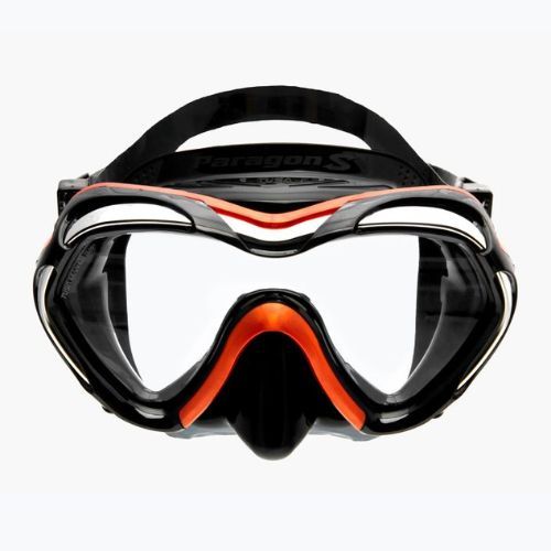 Mască de înot TUSA Paragon S Mask, portocaliu, M-1007