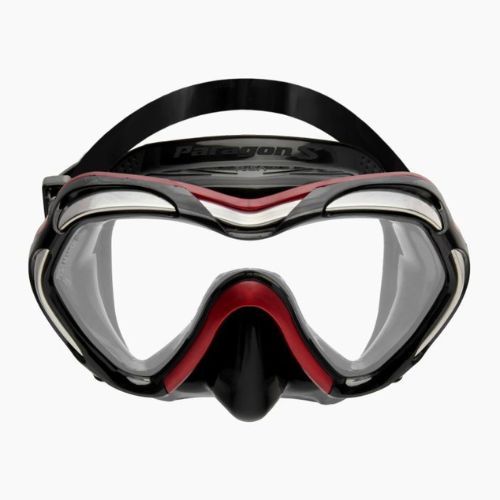 Mască de înot TUSA Paragon S Mask, roșu, M-1007