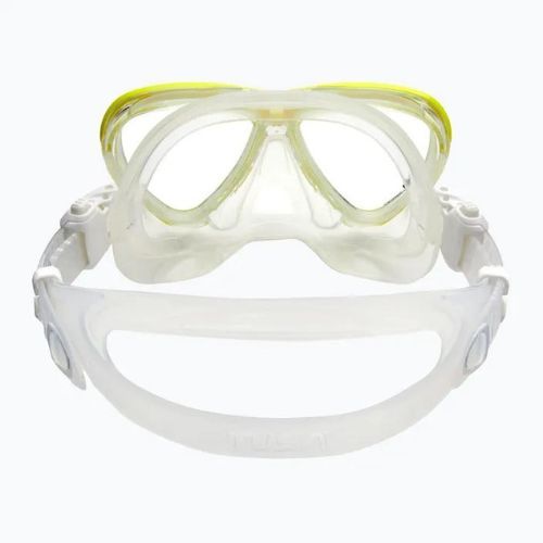 Mască de înot TUSA Intega Mask, alb, M-2004