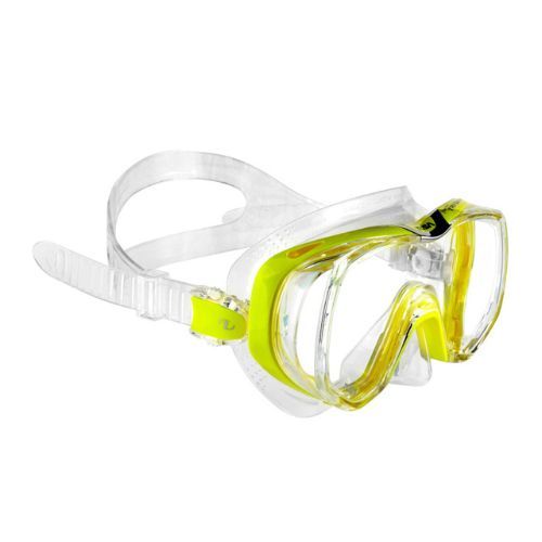 Mască de înot TUSA Tri-Quest Fd Mask, galben, M-3001