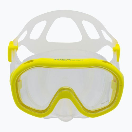 Set de scufundări TUSA Sport Mask & Snorkel Set, galben, UC-0211PFY