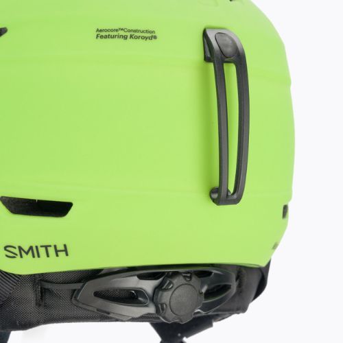 Cască de schi Smith Mission, verde, E00696