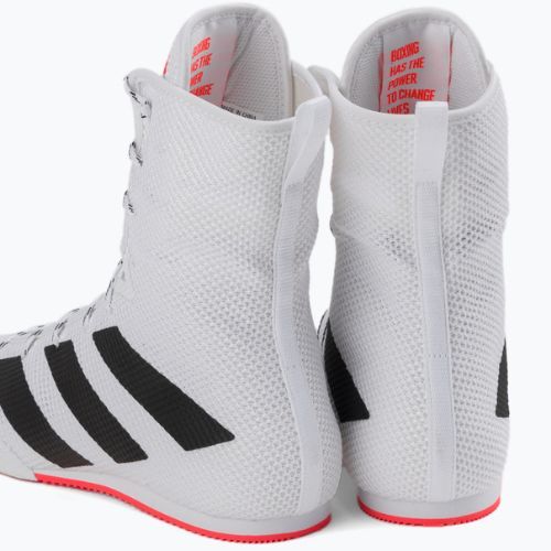 Încălțăminte de box Adidas Box Hog 3, alb, GV9975