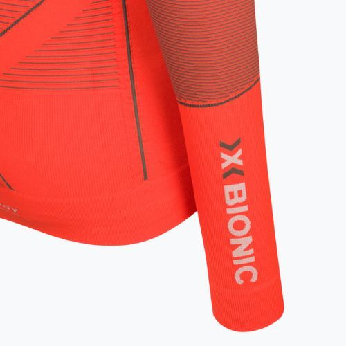 Bluză termică pentru bărbați X-Bionic Energy Accumulator 4.0 sunset orange/anthracite