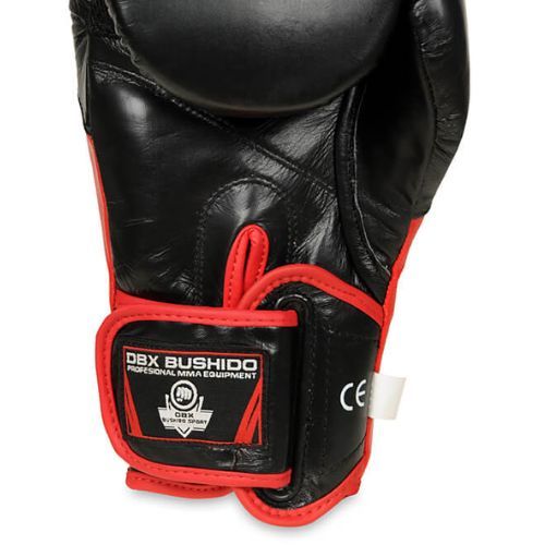 Mănuși de box cu sistem Wrist Protect Bushido, negru, Bb4-12oz