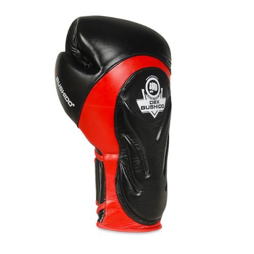 Mănuși de box cu sistem Wrist Protect Bushido, negru, Bb4-12oz