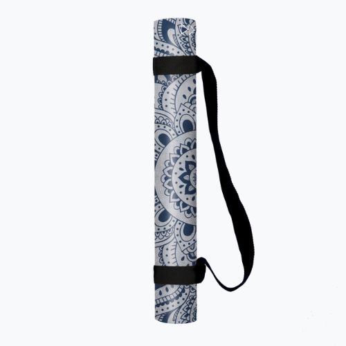 Saltea de yoga YogaDesignLab Combo Yoga, bleumarin, CM-1.5-Mandala Sapphire