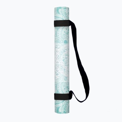 Saltea de yoga YogaDesignLab Combo Yoga, albastru, CM-1.5-Mandala Turquoise