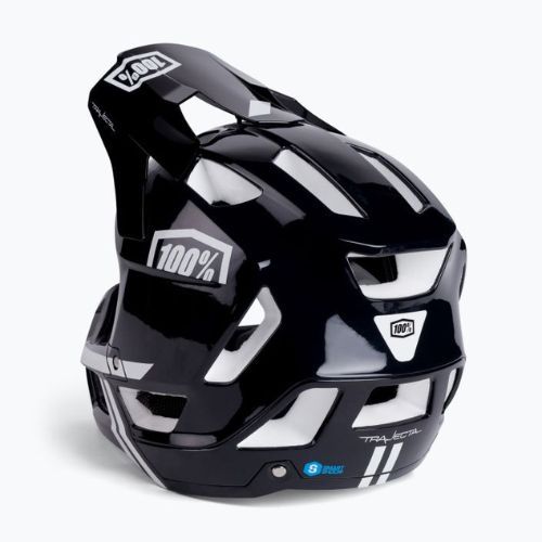 Cască de bicicletă 100% Trajecta Helmet W Fidlock Full Face negru STO-80021-011-11