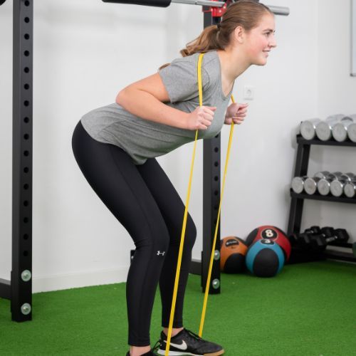 Pure2Improve Pro Light exercițiu de cauciuc galben 2151