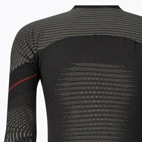 Bluză termică pentru bărbați UYN Evolutyon Comfort UW Shirt charcoal/white/red