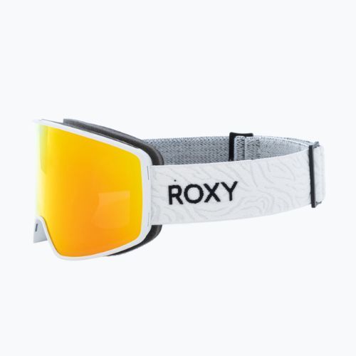 Ochelari de snowboard pentru femei ROXY Storm Women 2021 bright white/amber rose ml red