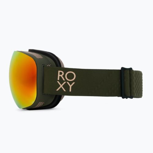 Ochelari de snowboard pentru femei ROXY Popscreen Cluxe J 2021 burnt olive/sonar ml revo red