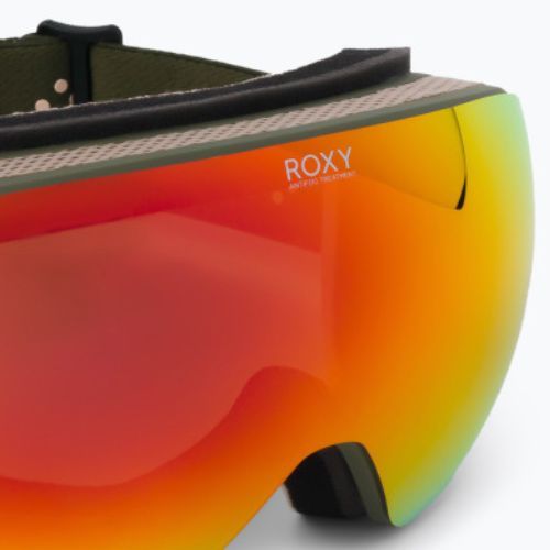 Ochelari de snowboard pentru femei ROXY Popscreen Cluxe J 2021 burnt olive/sonar ml revo red