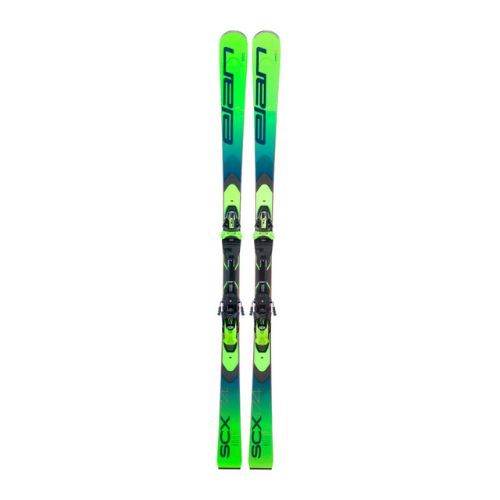 Schiuri de coborâre Elan SCX Fusion verde + EMX 12 AAJHRC21
