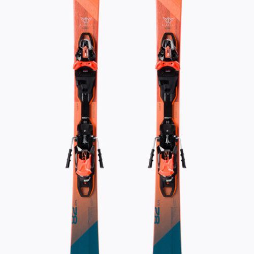 Schiuri de coborâre Elan Wingman 82 CTI Fusion + EMX 12 portocaliu ABBHBT21