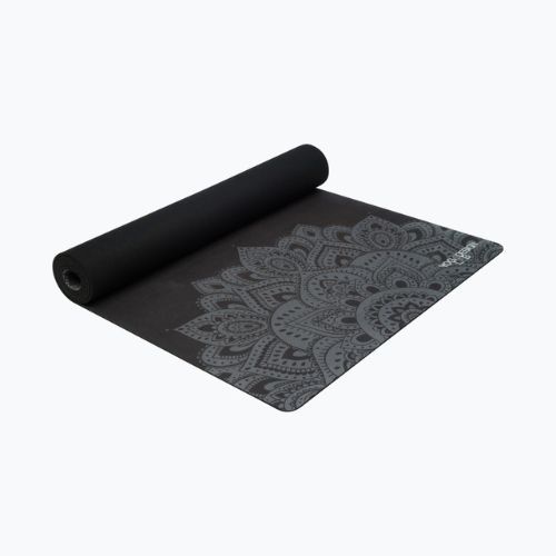 Saltea de yoga YogaDesignLab Combo Yoga, negru, CM-3.5-Mandala