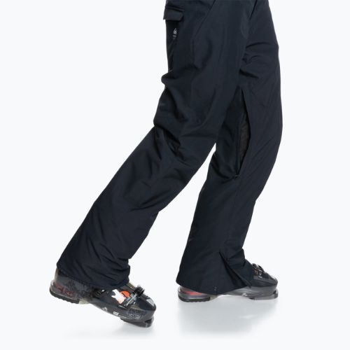 Pantaloni de snowboard Quiksilver Estate pentru bărbați negru EQYTP03146