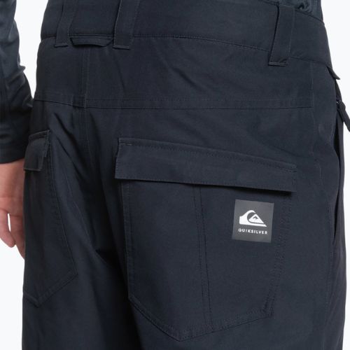 Pantaloni de snowboard Quiksilver Estate pentru bărbați negru EQYTP03146