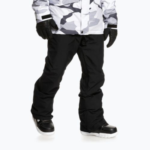 Pantaloni de snowboard Quiksilver Estate pentru bărbați negru EQYTP03146