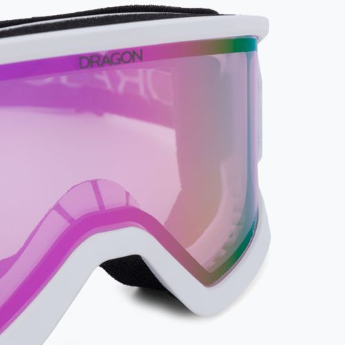 Dragon DX3 OTG DX3 ochelari de schi alb-roz