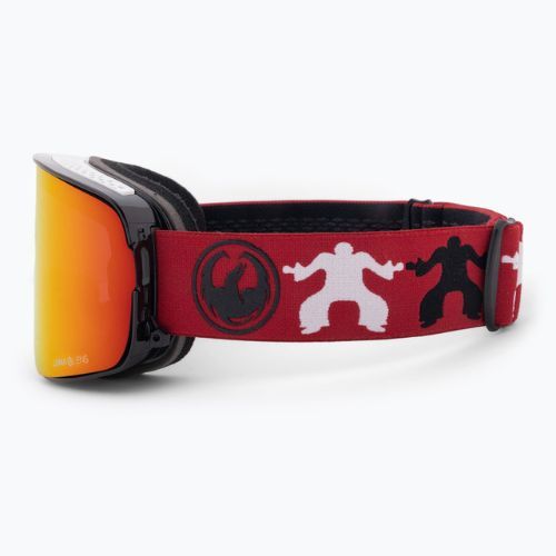Ochelari de schi Dragon NFX2 negru/roșu 40458-023