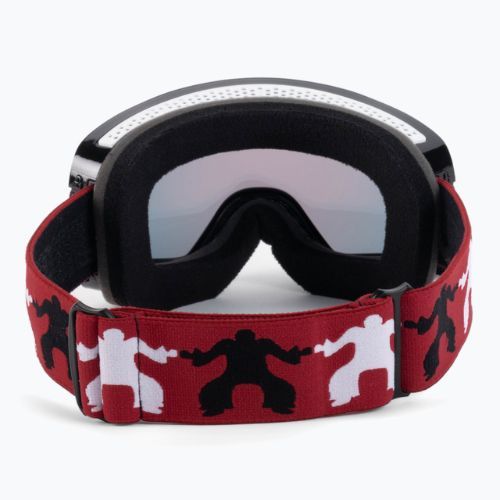 Ochelari de schi Dragon NFX2 negru/roșu 40458-023