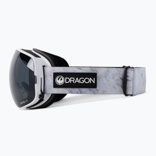 Ochelari de schi Dragon X2S alb 40455-109