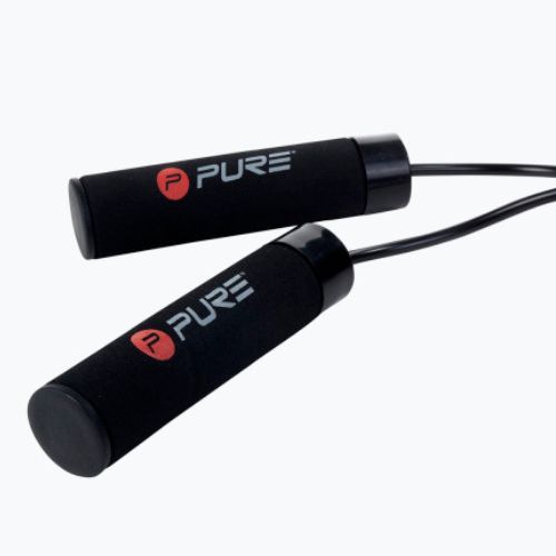 Pure2Improve Weighted Jumprope negru 2168