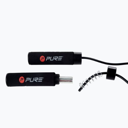 Pure2Improve Weighted Jumprope negru 2168