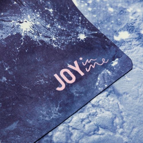 Covoraș de yoga JOYINME Flow Travel albastru 800202