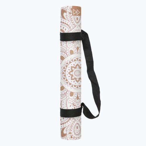 Yoga Design Lab Cork Cork maro yoga mat CorM-3.5-Mandala White