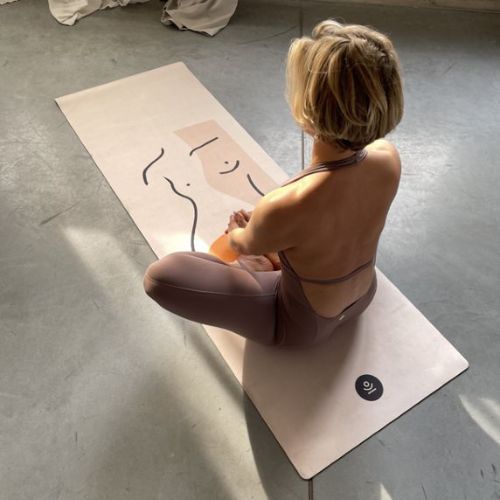 Moonholi BODY covoraș de yoga bej SKU-104