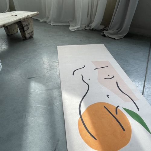 Moonholi BODY covoraș de yoga bej SKU-104