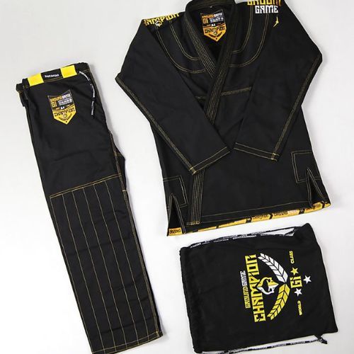 GI pentru BJJ Ground Game Champion 2.0 negru GICHNEWBLAA1