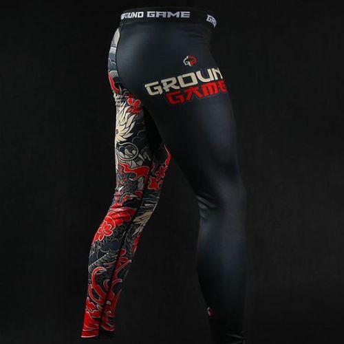 Colanți Ground Game Yokai 2.0 roșu LEGGYOK2S