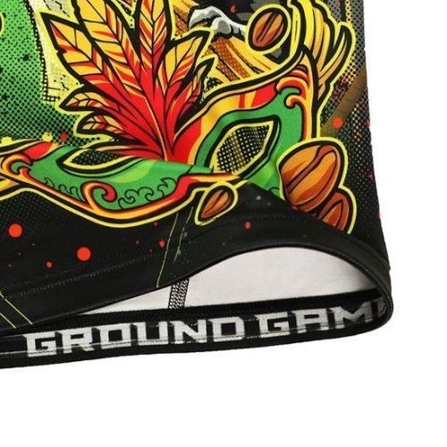 Rashguard Ground Game Brasil cu mânecă lungă de culoare 21RASHBRALSS